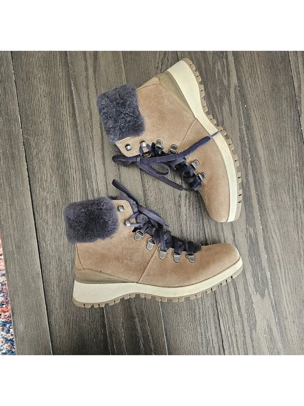 Bionica Diablo Women’s Boots Tan Shearling Boots